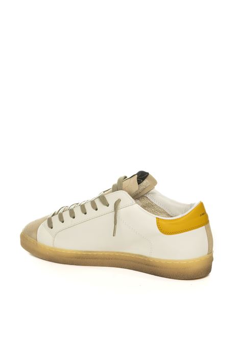 Sneaker pelle bianco/nero AMA BRAND DELUXE | 4024SNK-BIA/NERO